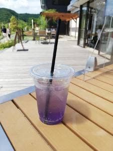 富士山の見えるカフェ