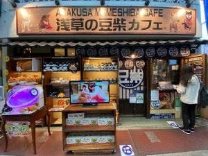 浅草の豆柴カフェ