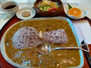 鹿央物産館 レストラン やすらぎ館