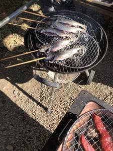 高水山源流の釣り堀 古民家