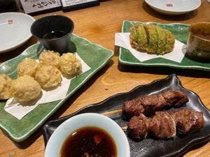 焼鳥とイロリくろ船