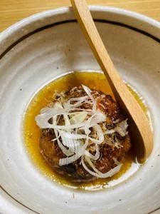 活き造りと明太なべ 小僧