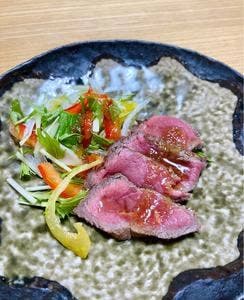 活き造りと明太なべ 小僧