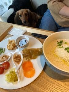 広尾カフェTOKYO&リーシャン粥