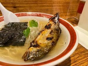 鮎ラーメン