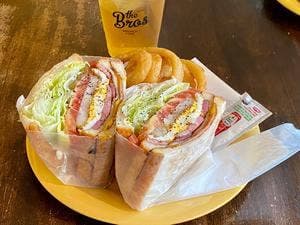 THE BROS sandwich stand