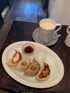 FIL# -gyoza and coffee-