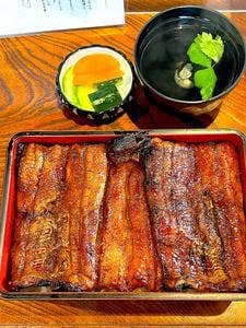 活うなぎ うな天