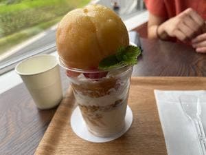 農園カフェ湯郷 湯の華ガーデン