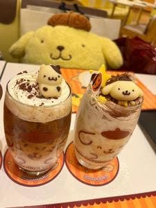ポムポムプリンカフェ × あっとほぉーむカフェ