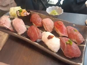 新宿三丁目 肉寿司