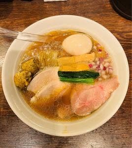 貝出汁 中華そば 竹祥