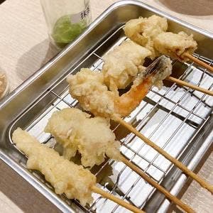 日本酒と串天 座へそ 新橋店