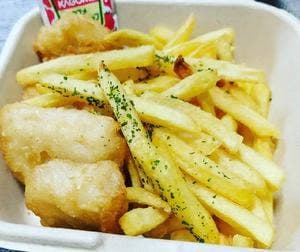 おさかなバーガー