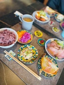 食堂カフェpotto×タニタカフェ もりのみやキューズモールBASE店