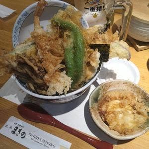 天丼 まきの 京都寺町