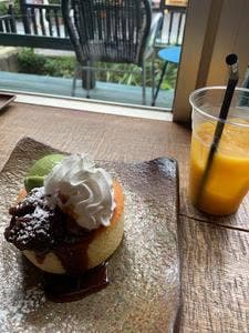 草津 片岡鶴太郎美術館 カフェコーナー