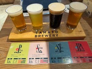 MEAT×PIZZA YAMATO Craft Beer Table