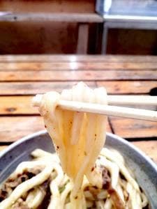 岸井うどん 天空のブルートレイン店
