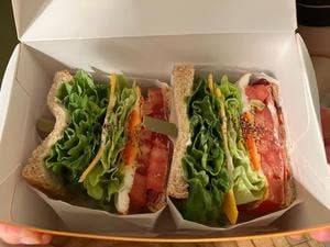 & sandwich.