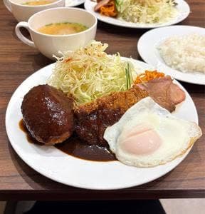 自家特製焼豚・洋食 はちみつ