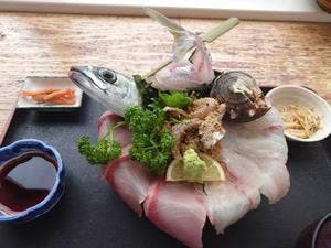 白木海岸のレストラン