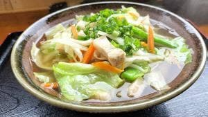 自家製麺与那原そば 民芸食堂