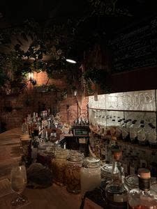 Private garden bar Green Spot