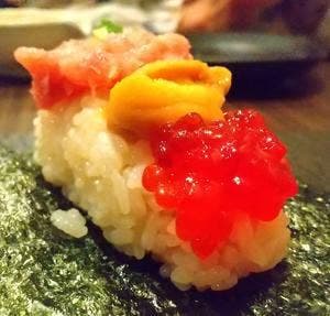 野毛あて巻きと刺身じょうや