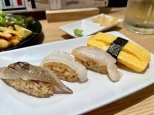 超速鮮魚寿司 羽田市場 博多駅地下街店