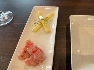 お城が見えるビアガーデン