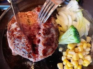 とろけるハンバーグ 福よし 新潟新和店