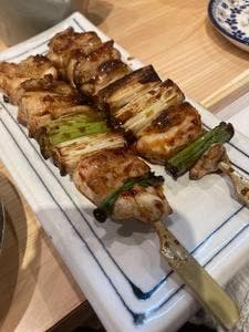 焼鳥と巻き焼き串 鳥々々