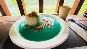 湖上駅カフェ 晴耕雨読
