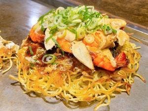 広島名物 お好み焼 若貴