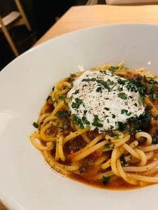 北海道小麦の生パスタ 麦と卵 新宿西口店