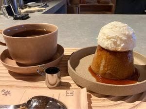 プリンと珈琲