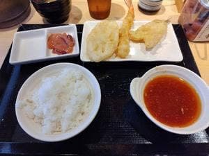 揚げたて天ぷら定食まきの