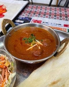 Asian Spice Curry Nan & Kebab