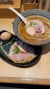 鴨と蟹 中華そば 燈