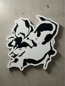 焼肉 うしの絵