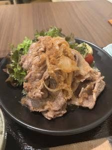 しょうが焼き 花緑青