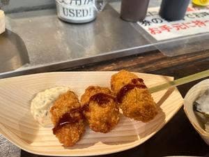 牡蠣フライ串専門