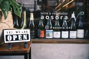 aosora N / wine & vegetable