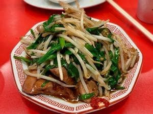 レバニラ中華 満腹