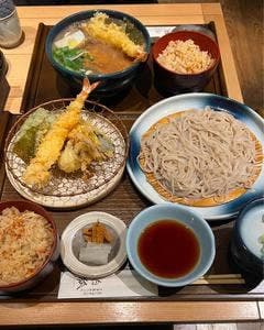 天然大海老天丼・自家製おうどん 白狐 なんばシティ店