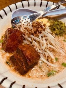 濃口背脂味噌らーめんと餃子 大福帳