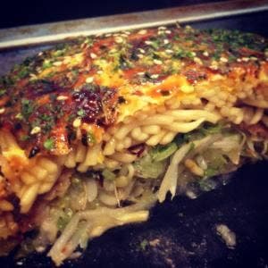 お好み焼き 鏡
