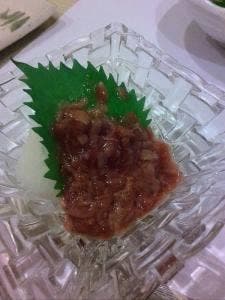 酒菜旬菜 おこぼれ