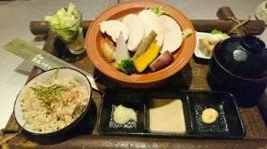 蒸し茶家 自然の中で・・・